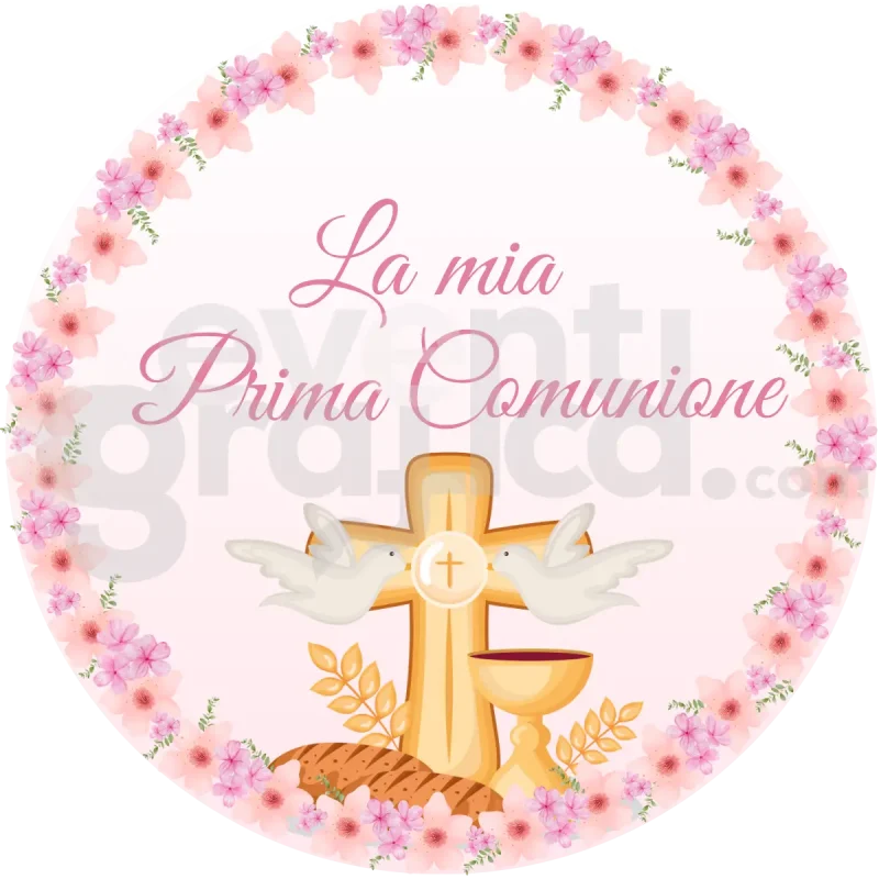 Bambina Backdrop Comunione 1