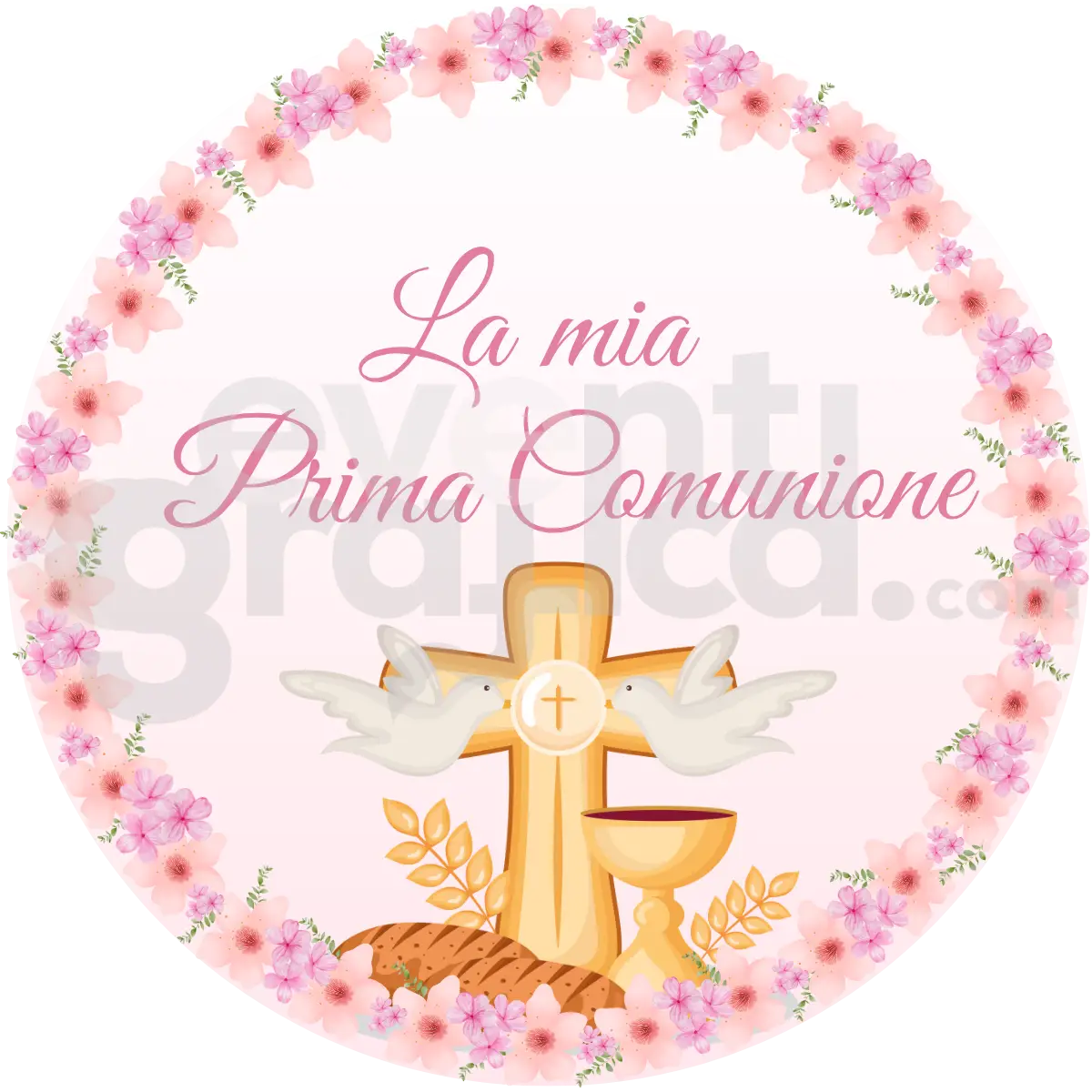 Bambina Backdrop Comunione 1