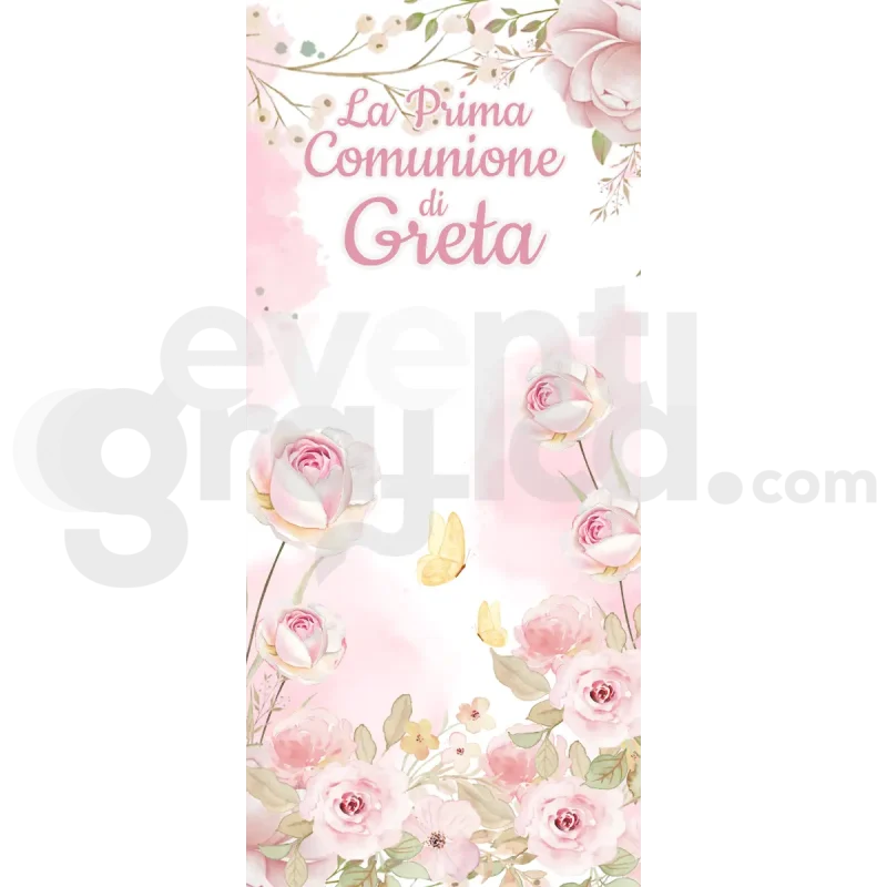 Bambina Backdrop Comunione 16