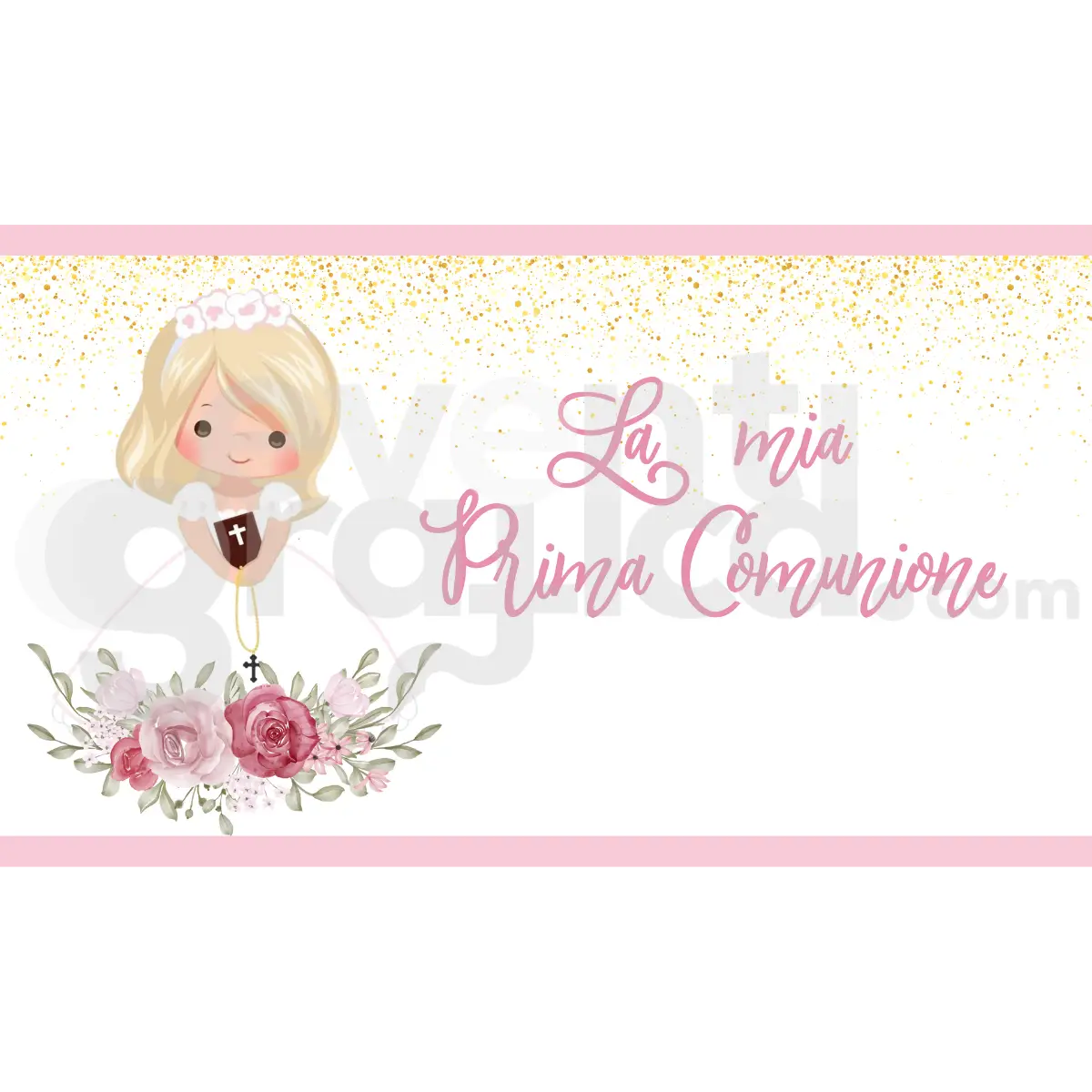 Bambina Backdrop Comunione 18