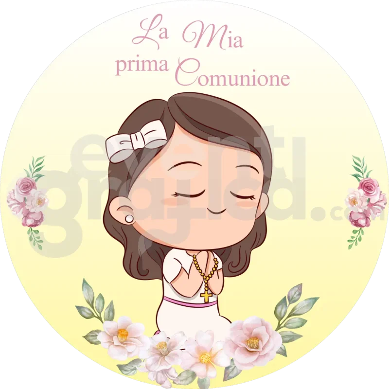 Bambina Backdrop Comunione 2