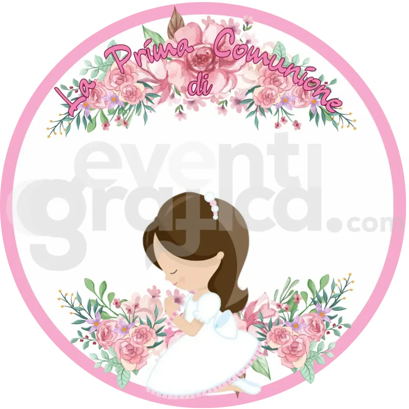 Bambina Backdrop Comunione 6