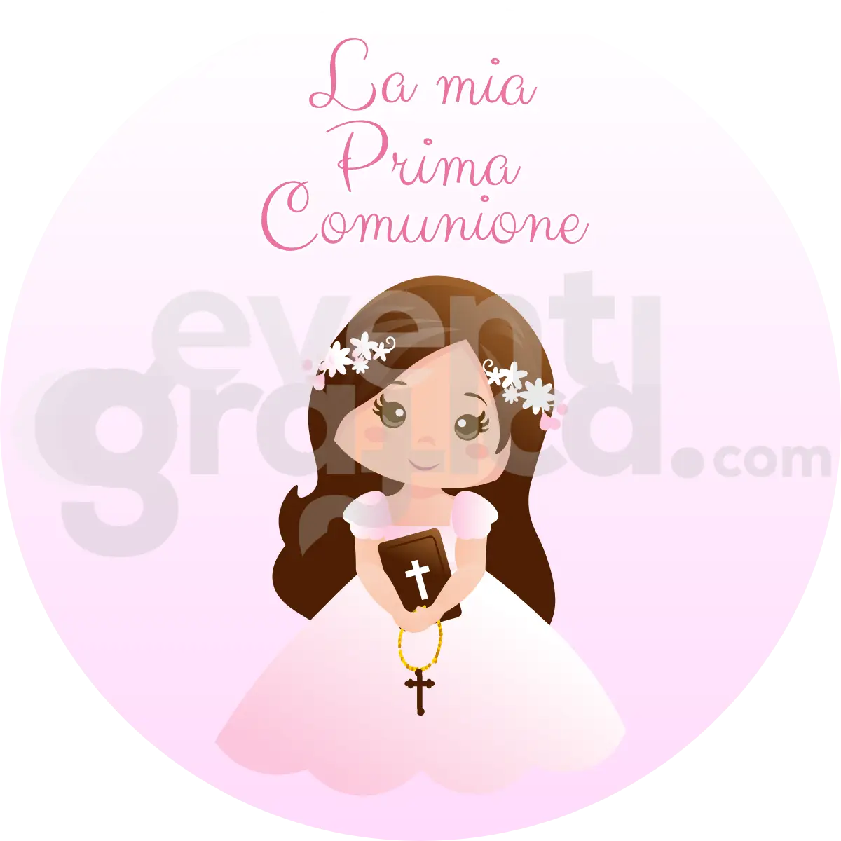 Bambina Backdrop Comunione 8