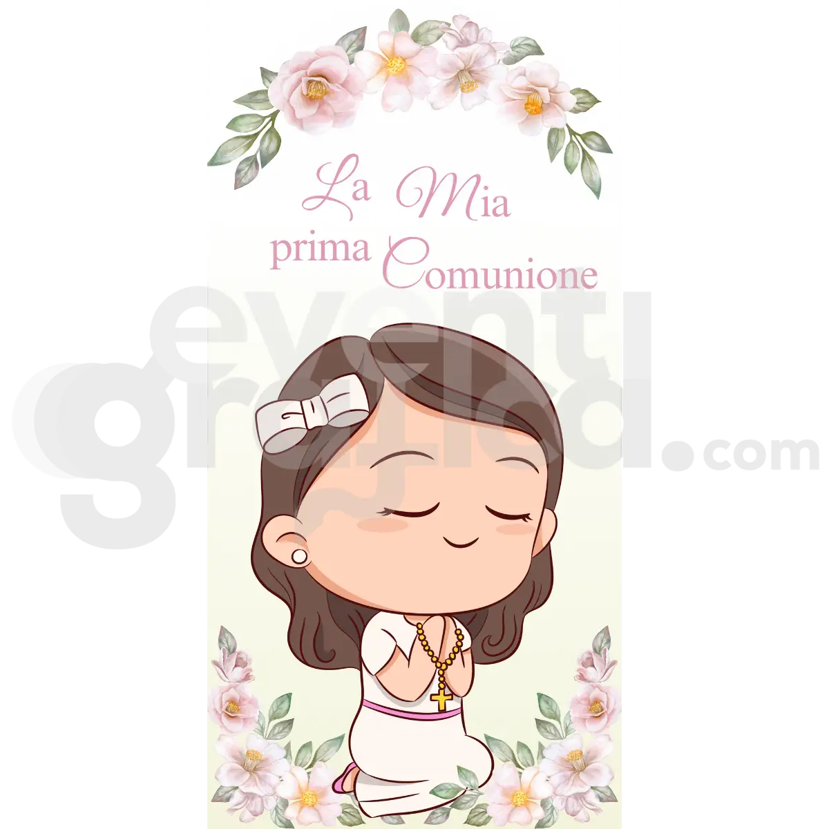 Bambina Backdrop Comunione 9