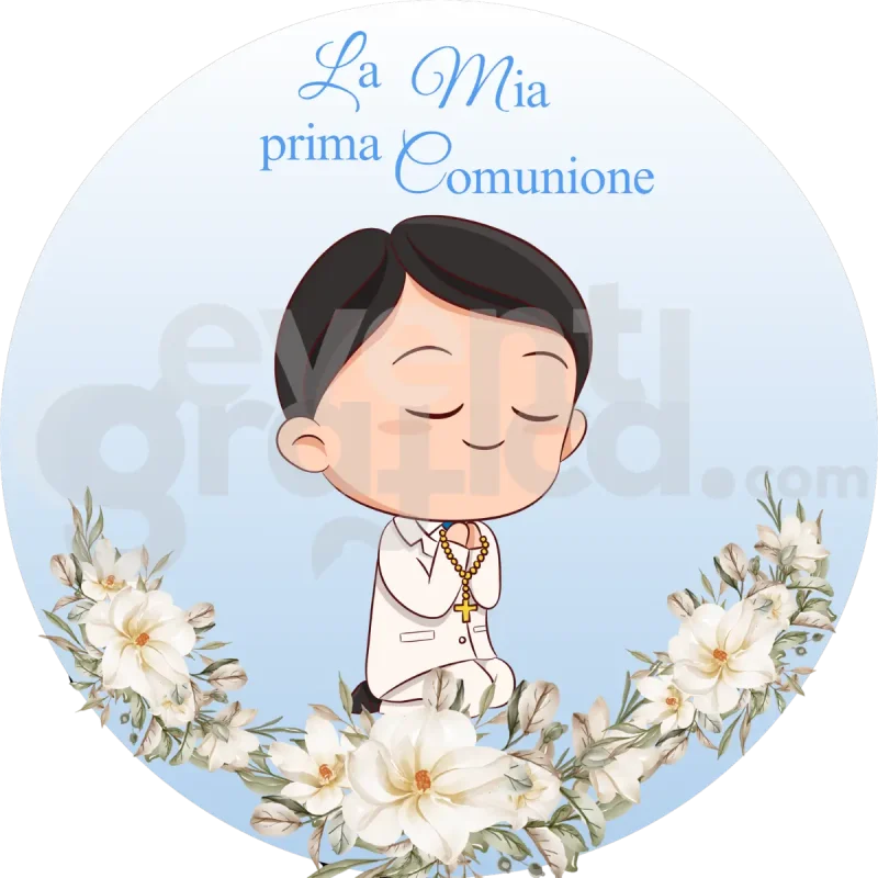 Bambino Backdrop Comunione 3