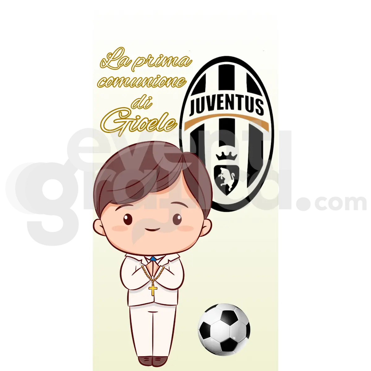 Bambino Backdrop Comunione 7