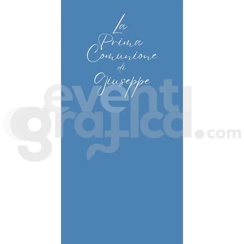 Bambino Backdrop Comunione 9