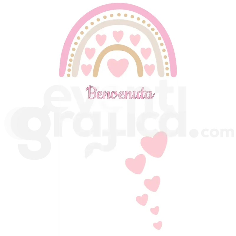 Arcobaleno Backdrop Nascita 1