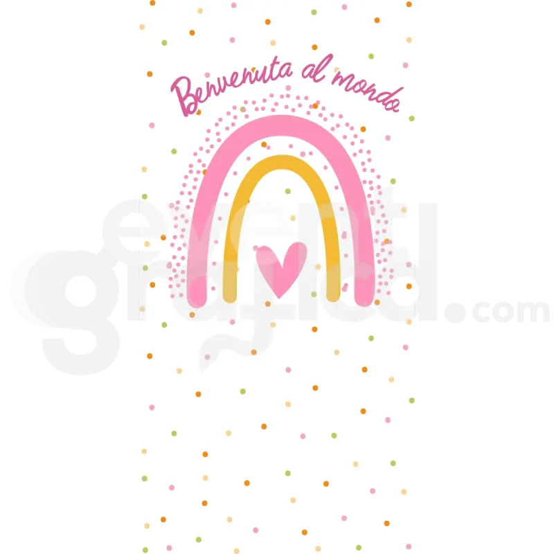 Arcobaleno Backdrop Nascita 3