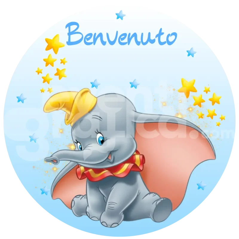 Dumbo Backdrop Nascita 1