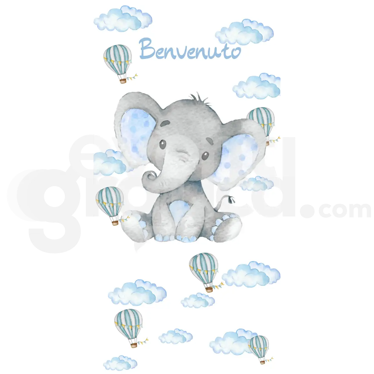 Elefantino Backdrop Nascita 5