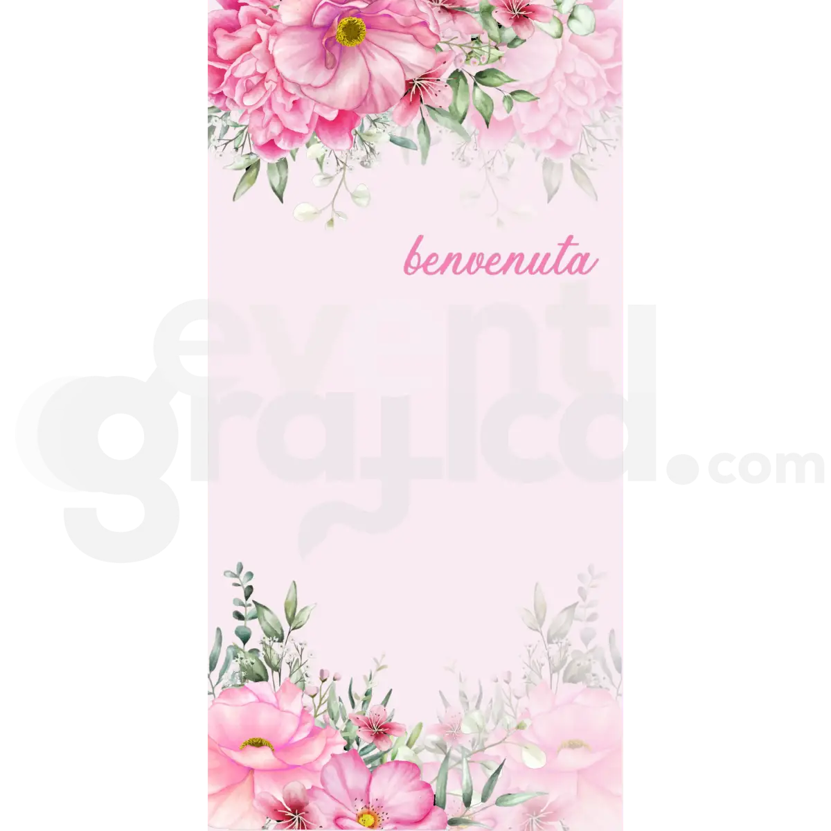 Fiori Backdrop Nascita 3