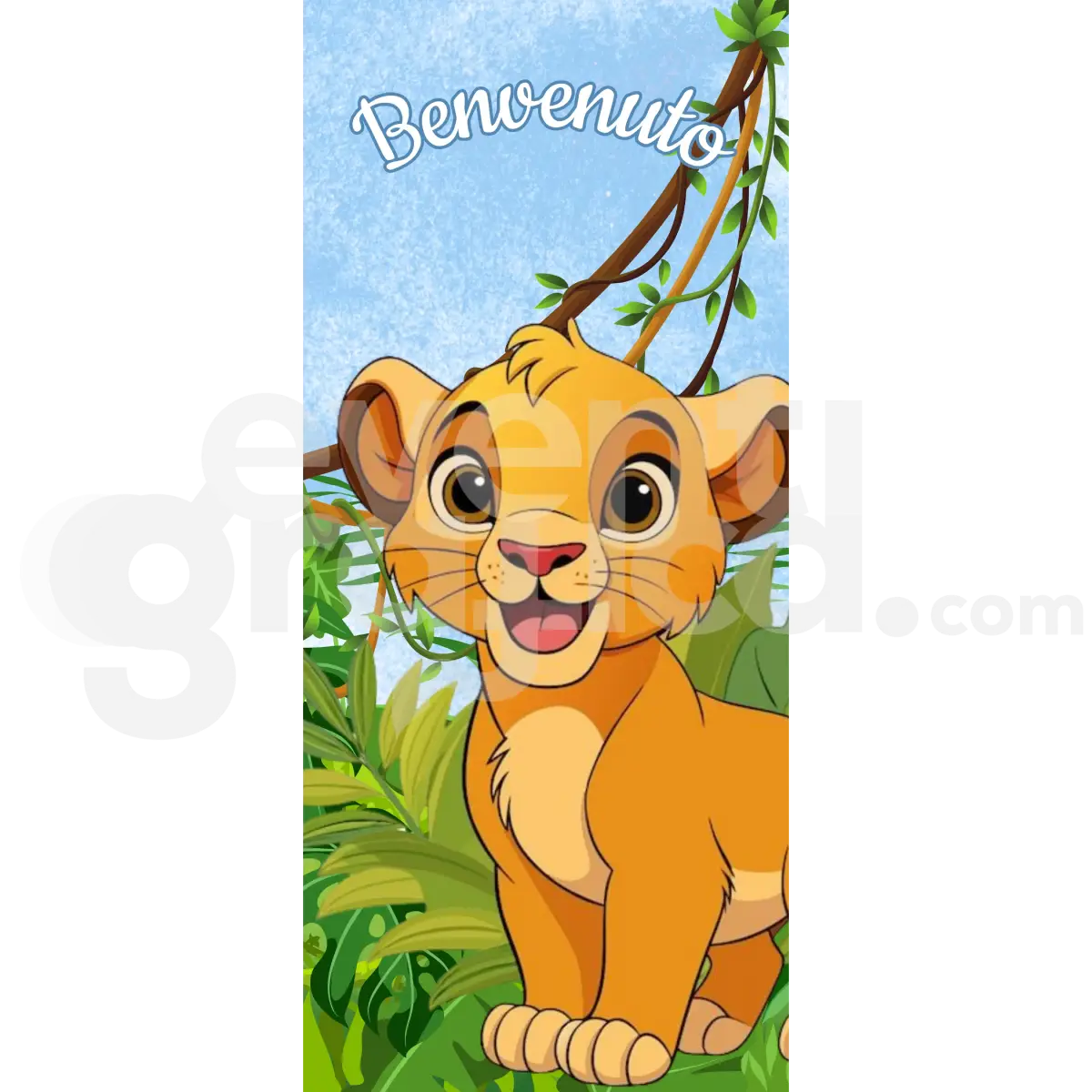 Leoncino Backdrop Nascita 1