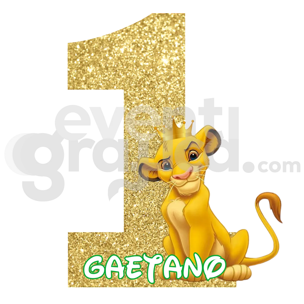 Magnete Primo Compleanno 6