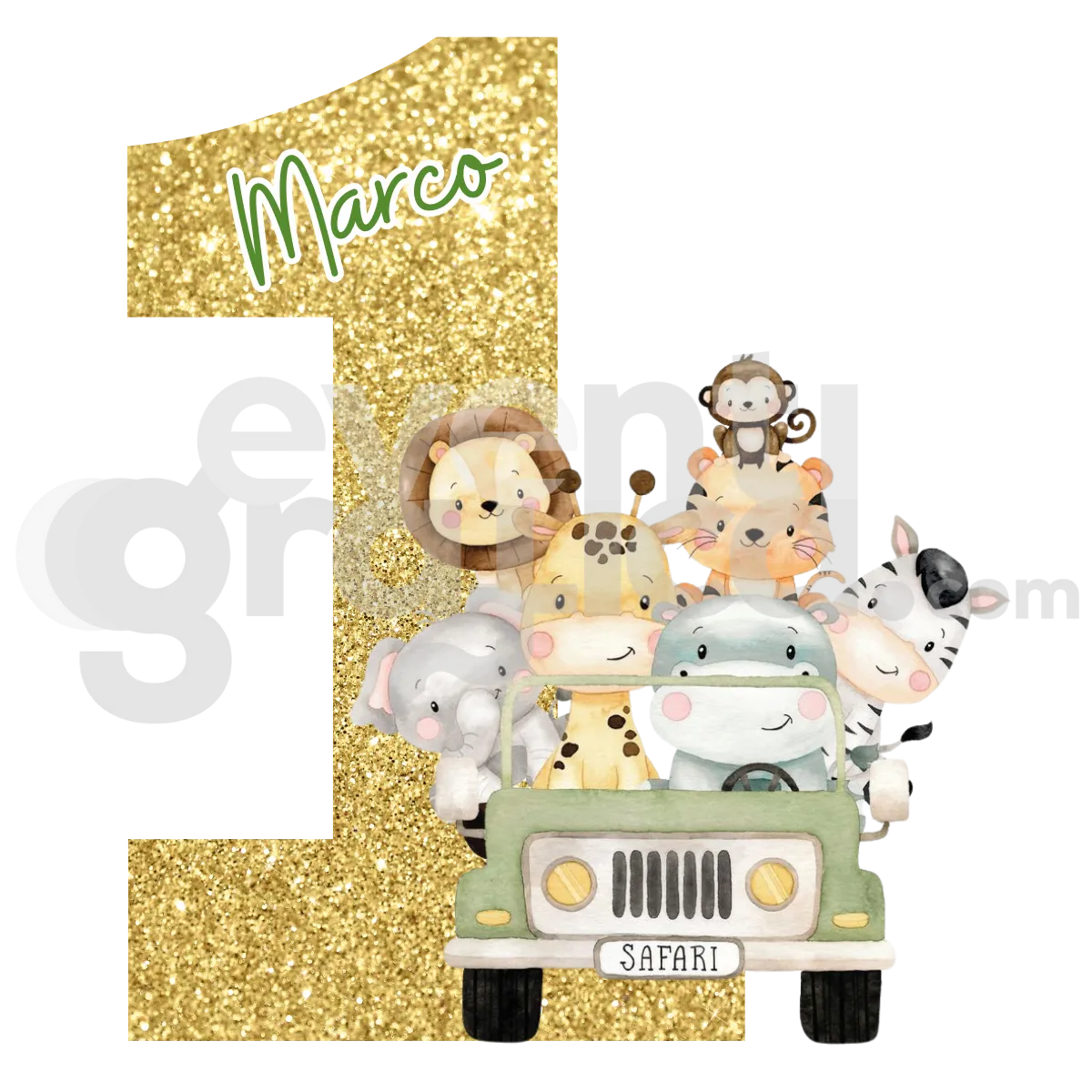 Magnete Primo Compleanno 10