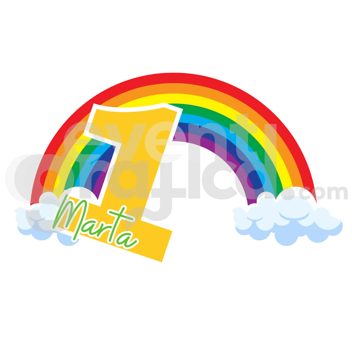 Magnete Primo Compleanno 14