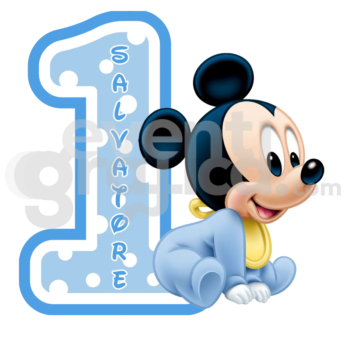 Magnete Primo Compleanno 24