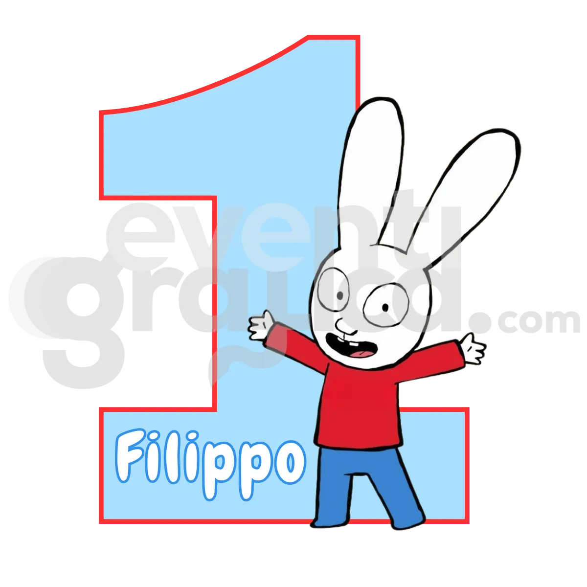 Magnete Primo Compleanno 30