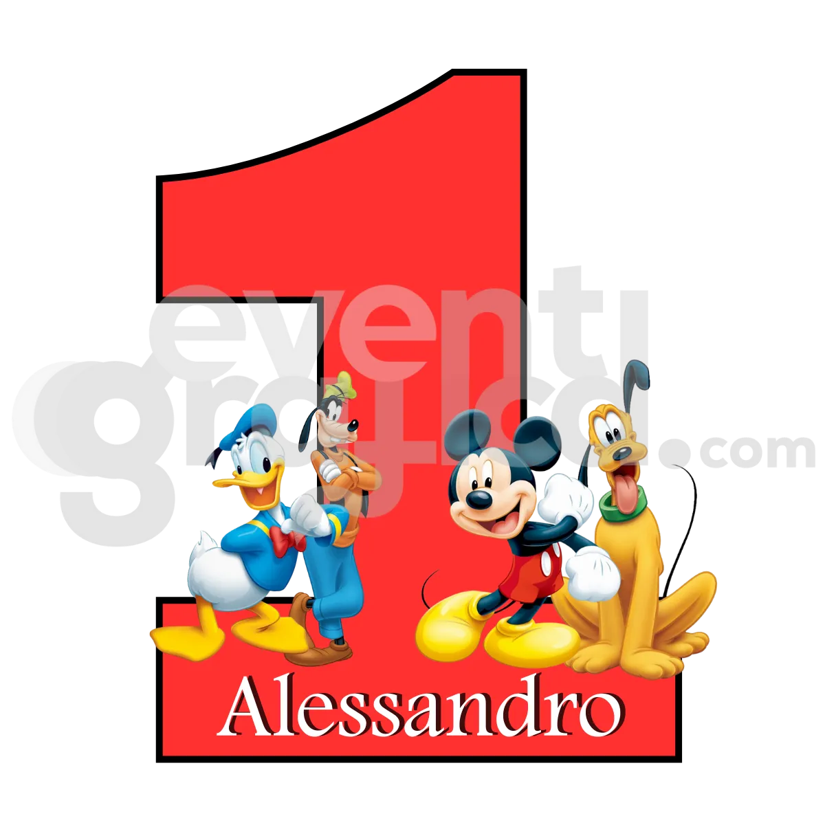 Magnete Primo Compleanno 38