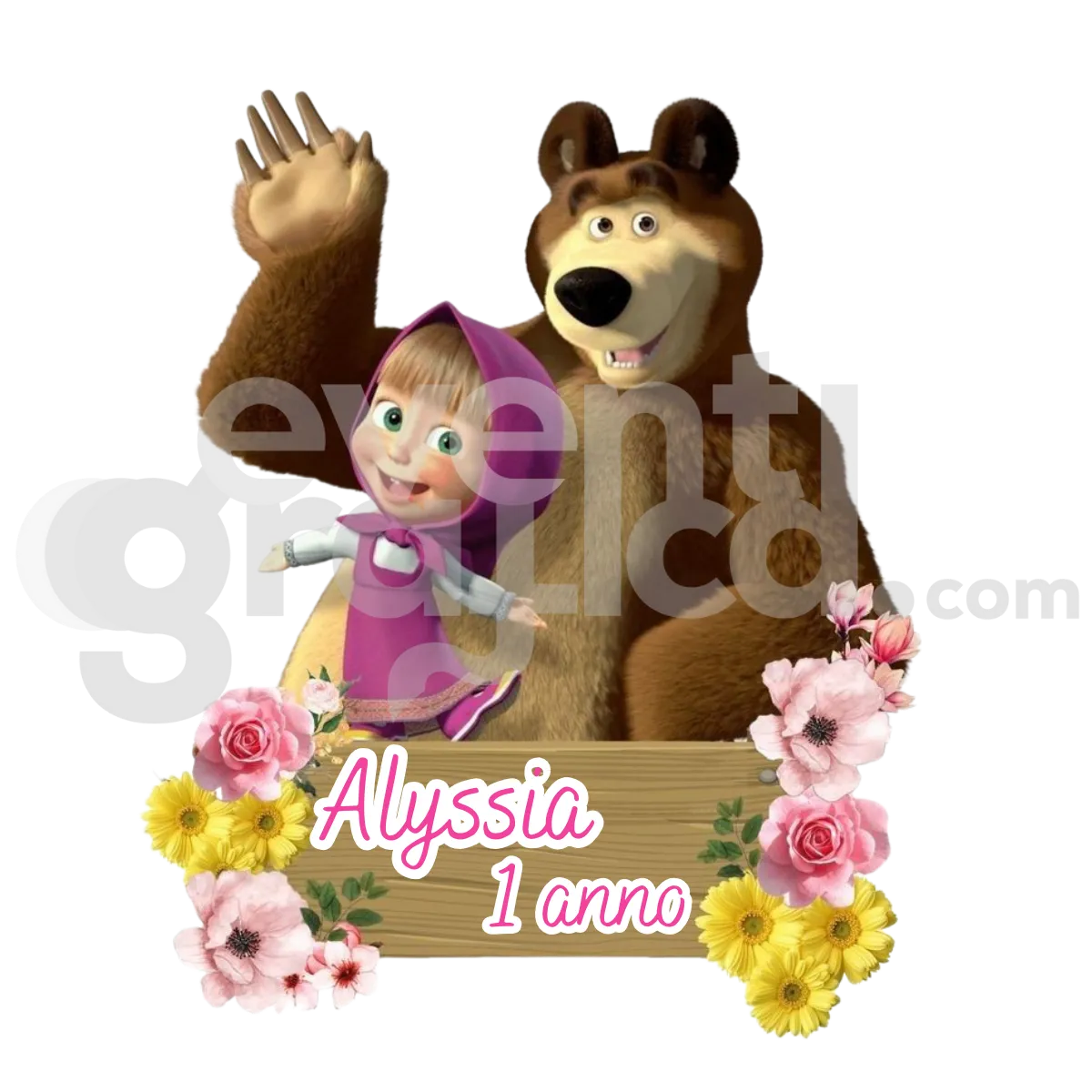 Magnete Primo Compleanno 44