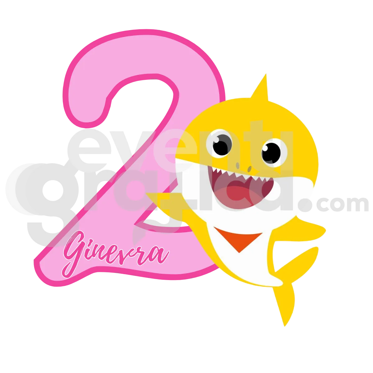 Magnete Secondo Compleanno 5