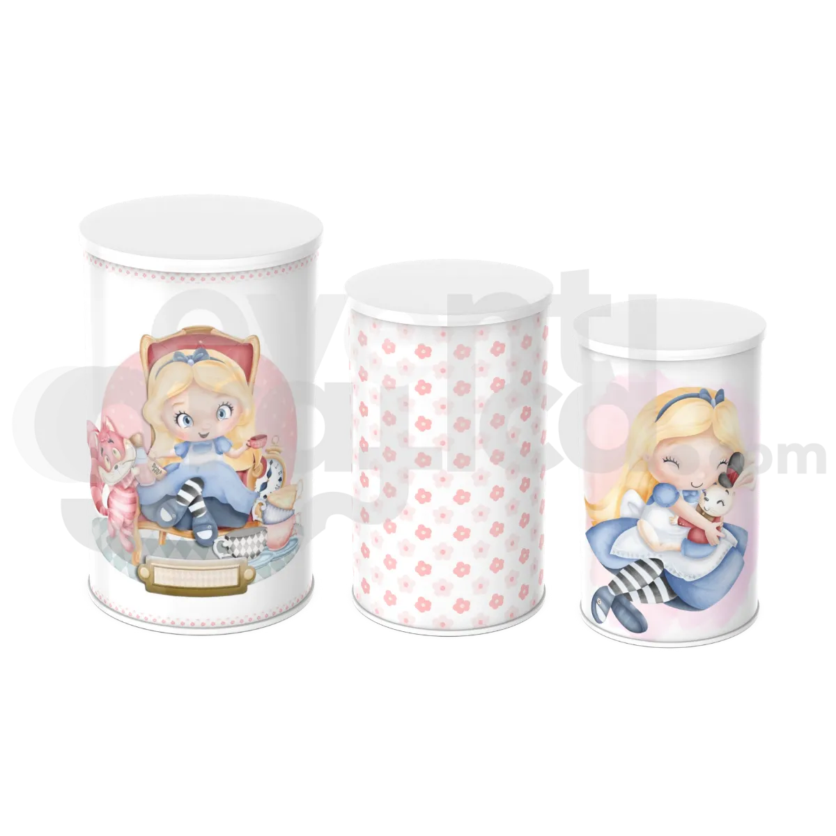 Alice Nel Paese Delle Meraviglie Cilindri Compleanno 1