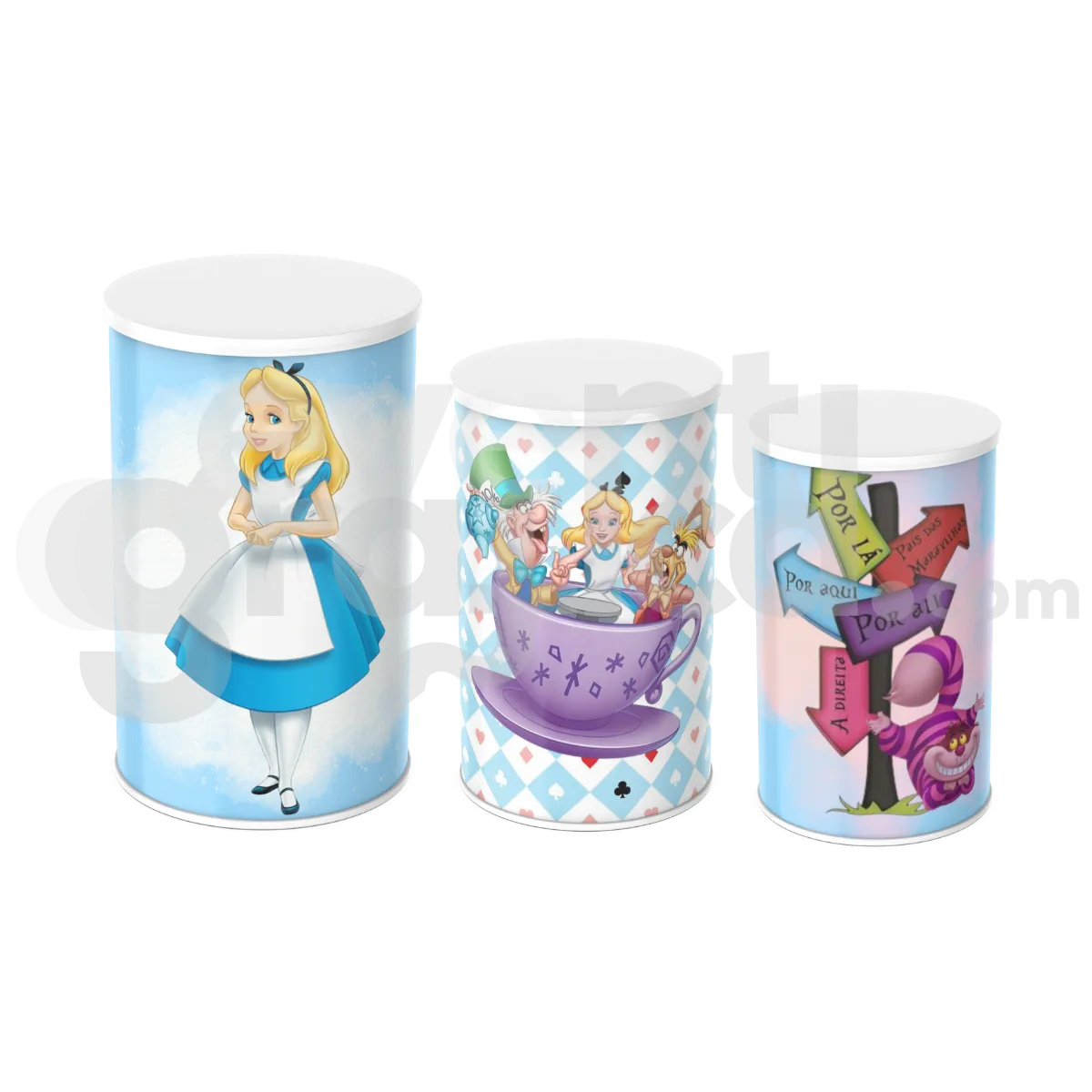 Alice Nel Paese Delle Meraviglie Cilindri Compleanno 4