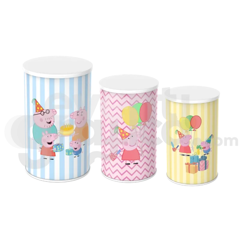 Peppa Pig Cilindri Compleanno 2