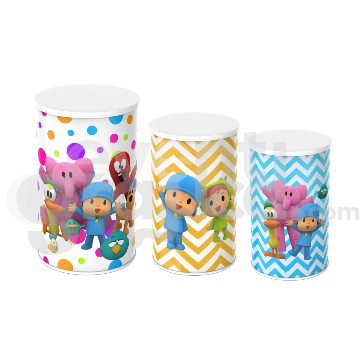 Pocoyo Cilindri Compleanno 1