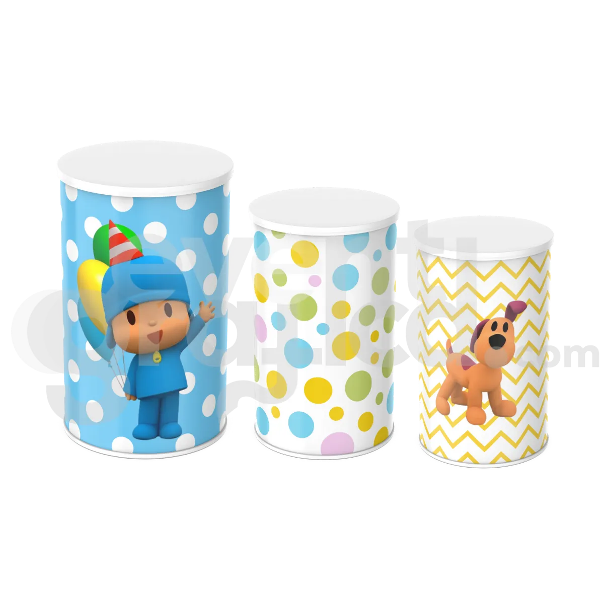 Pocoyo Cilindri Compleanno 2