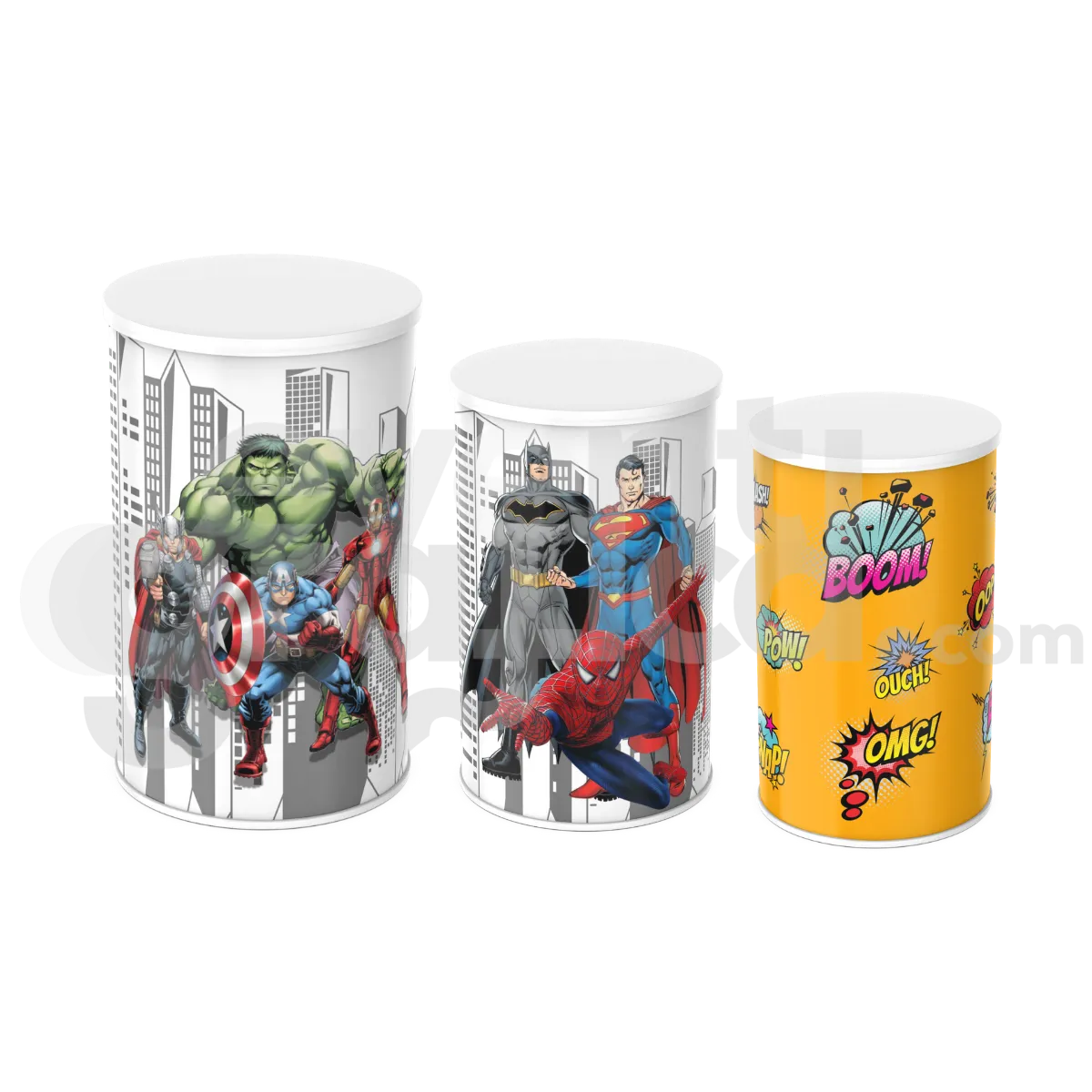 Supereroi Cilindri Compleanno 2