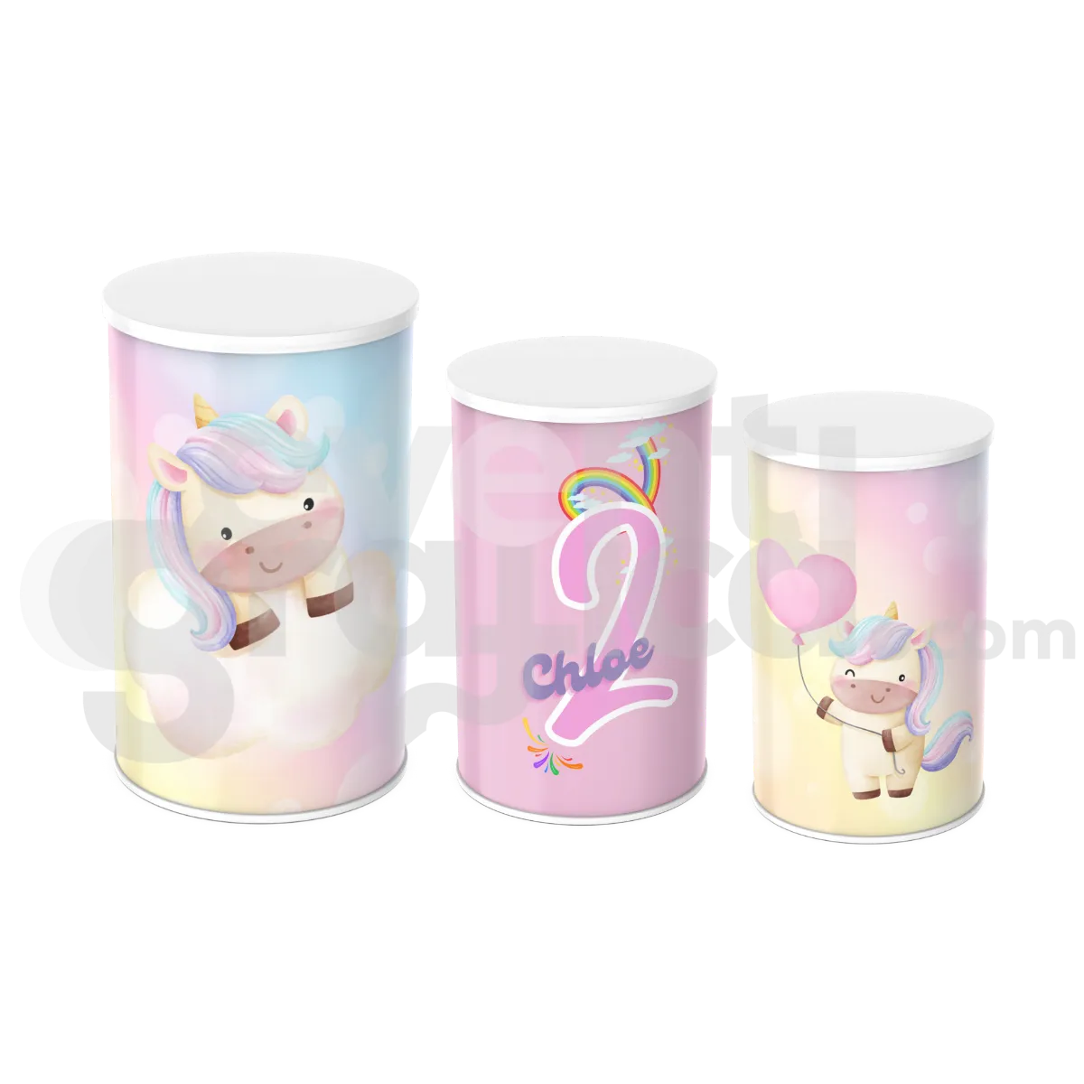 Unicorno Cilindri Compleanno 5