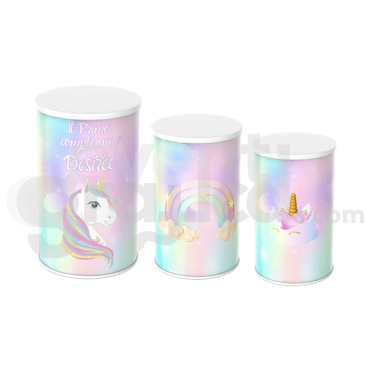 Unicorno Cilindri Compleanno 7
