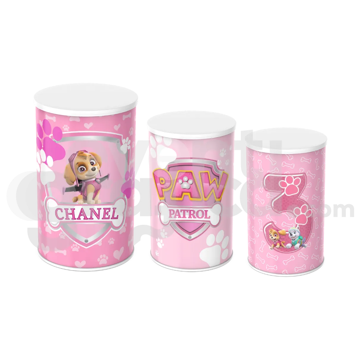 Paw Patrol Cilindri Compleanno 4