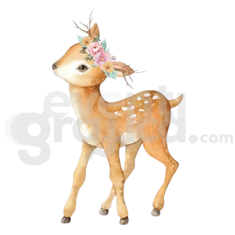 Sagoma Animali Del Bosco Cerbiatto