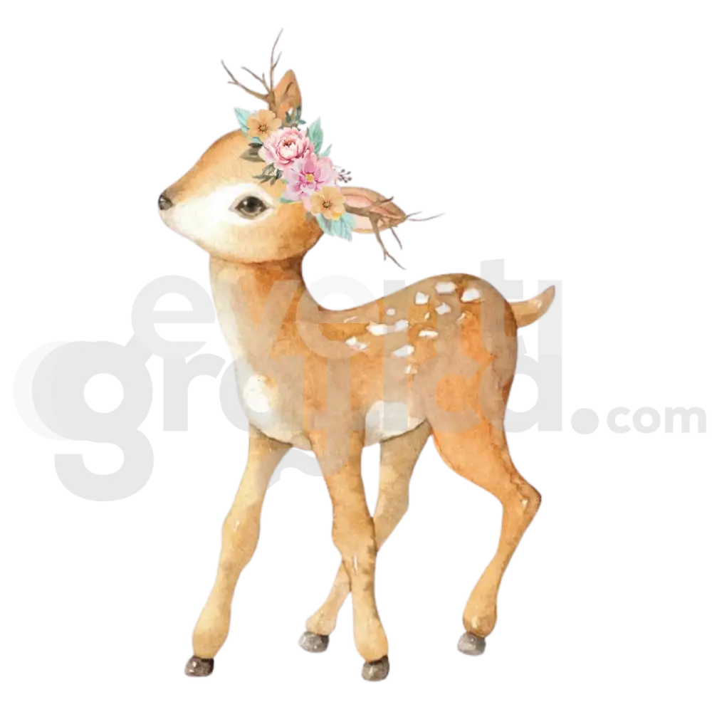 Sagoma Animali Del Bosco Cerbiatto