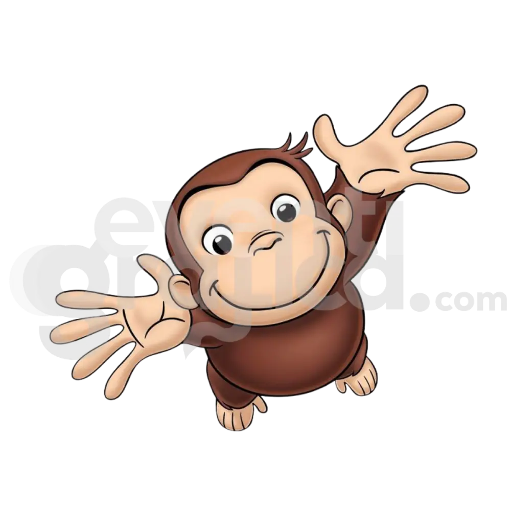 Sagoma Curioso Come George 3