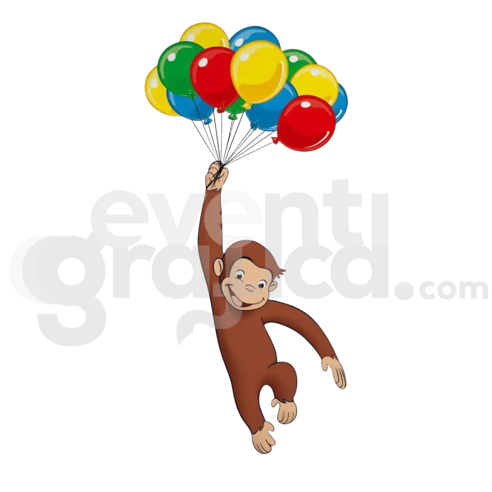 Sagoma Curioso Come George 4