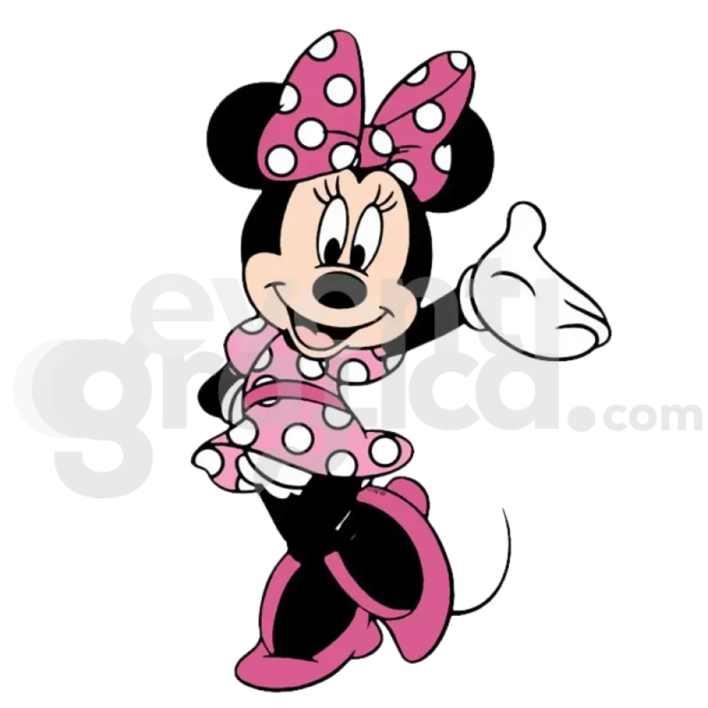 Sagoma Minnie Rosa 2