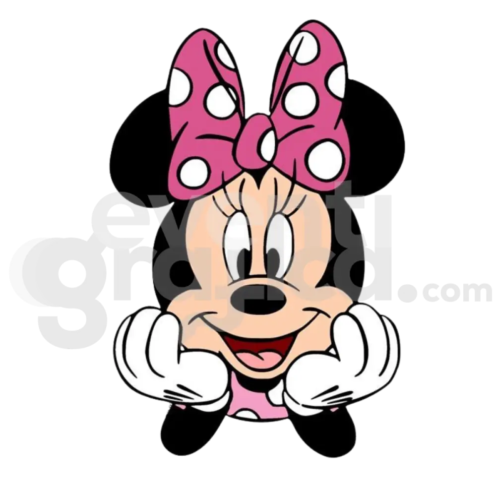 Sagoma Minnie Rosa 3